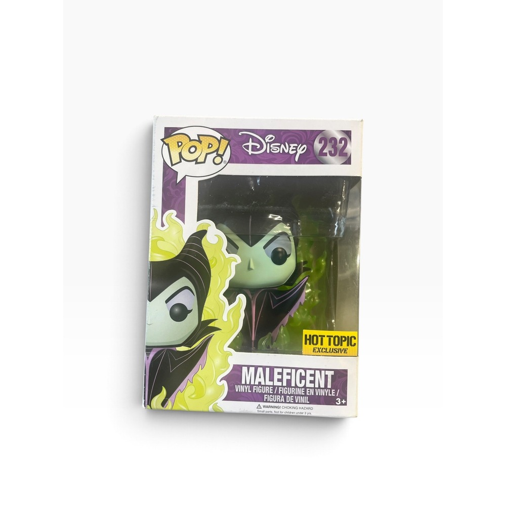 Funko Pop Maleficent Disney Unisex Purple Hot Topic Exclusive 232 GITD